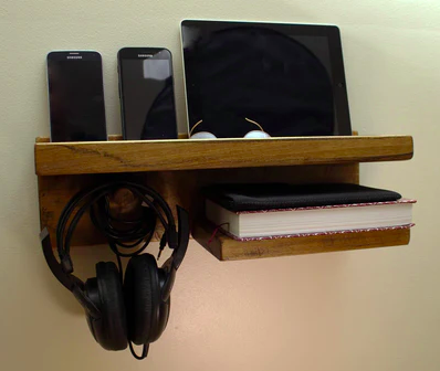 Entryway Wall Organizer – Wall Organizer – Wall Mounted Charging Stati –  Standout EDC