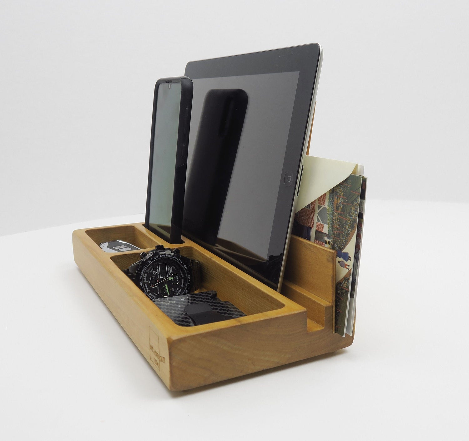 Desk Organizer Docking Station, Docking Station Personalized  Standout EDC