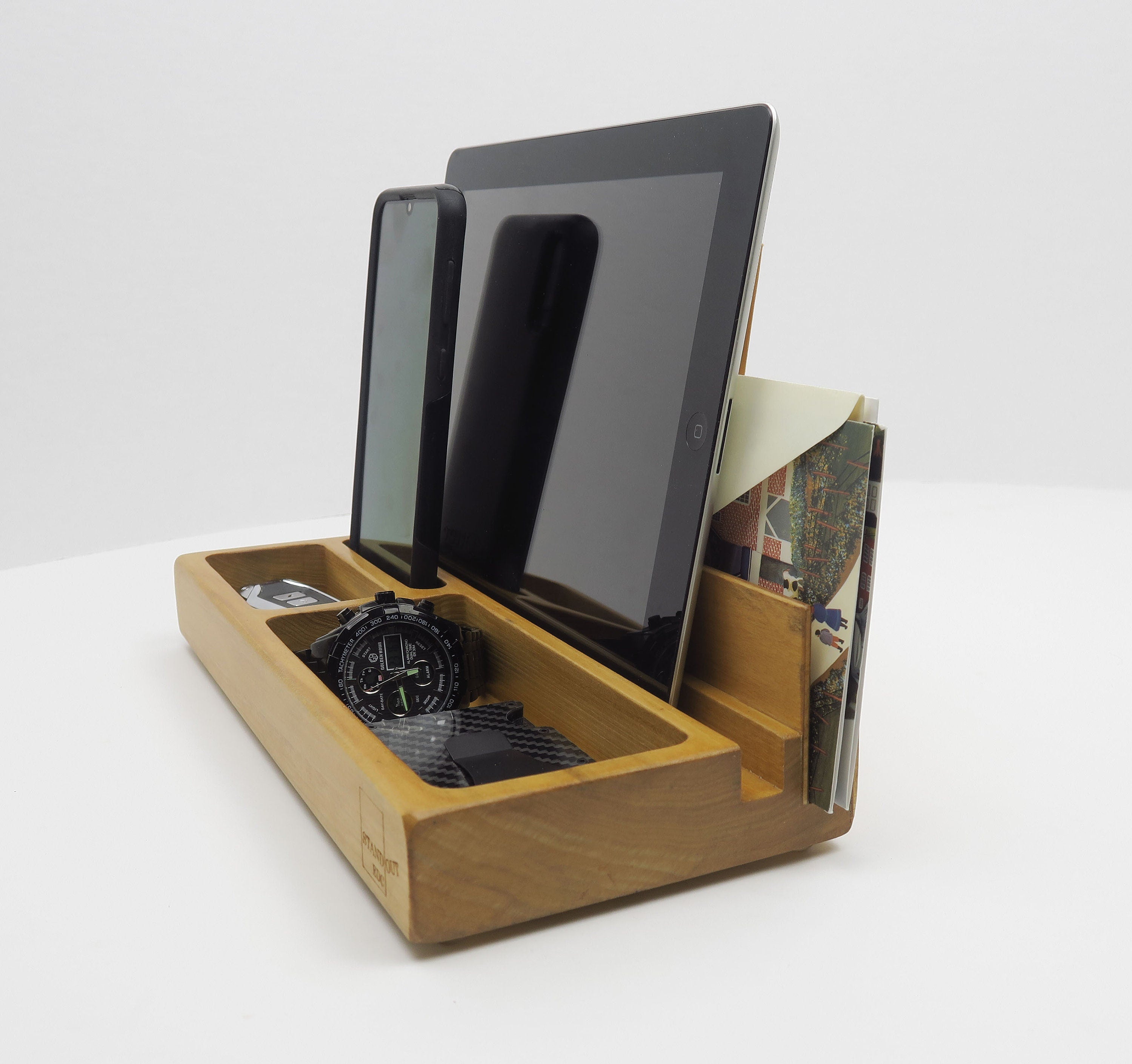 Desk Organizer Docking Station, Docking Station Personalized Standout EDC