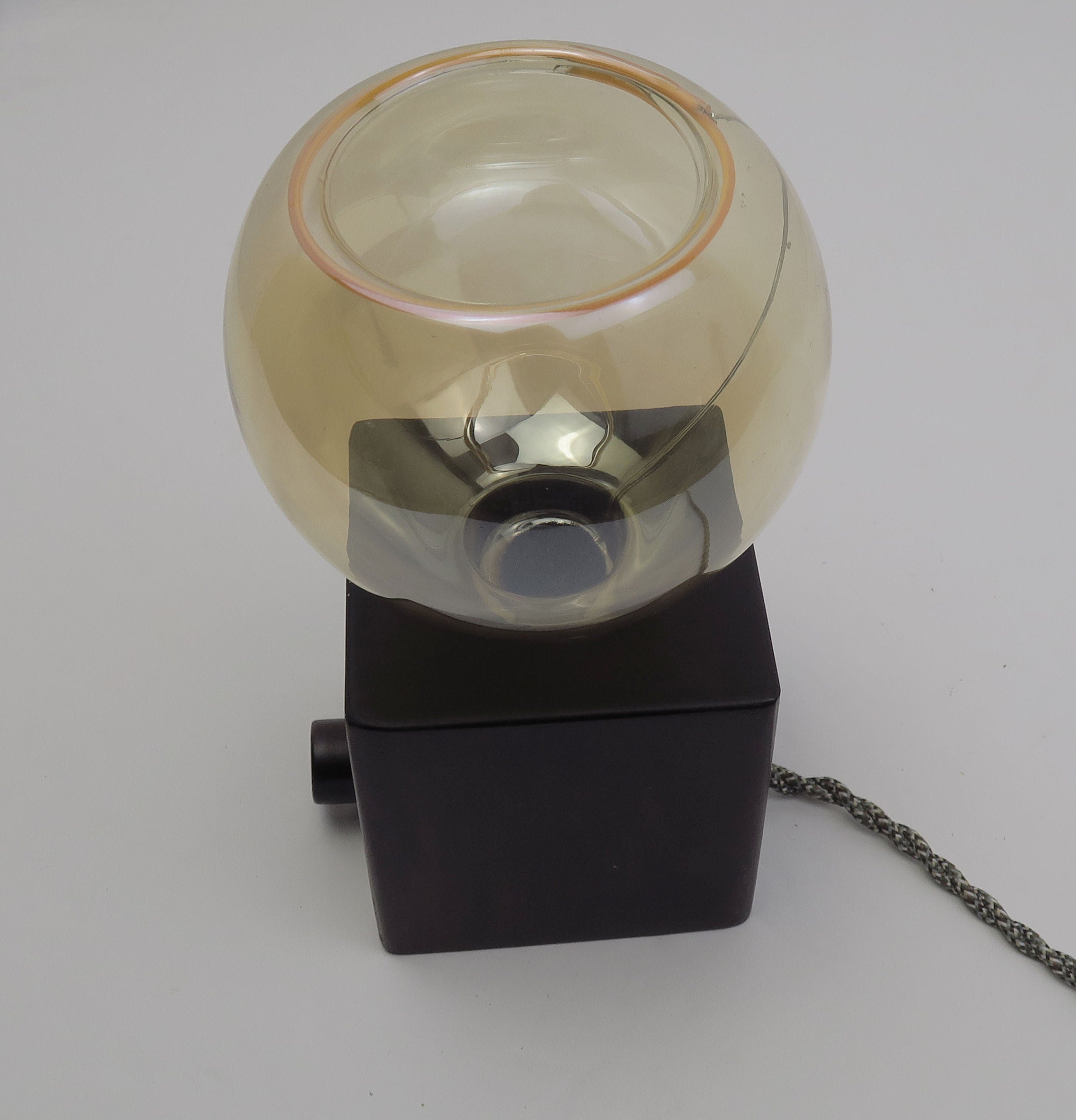 Gift for special occasion - LED modern Lamp - cube lamp with dimmer - Table Lamp - Desk Lamp - special Bulbs - unique light - original Lighting.