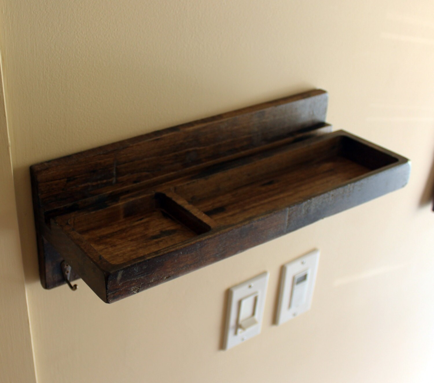 Entryway Organizer with Hooks, Entryway Organizer with Shelf  Standout EDC