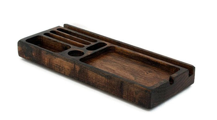 Multi Charging Station, tablet holder, Office Gifts, nightstand organizer Standout EDC