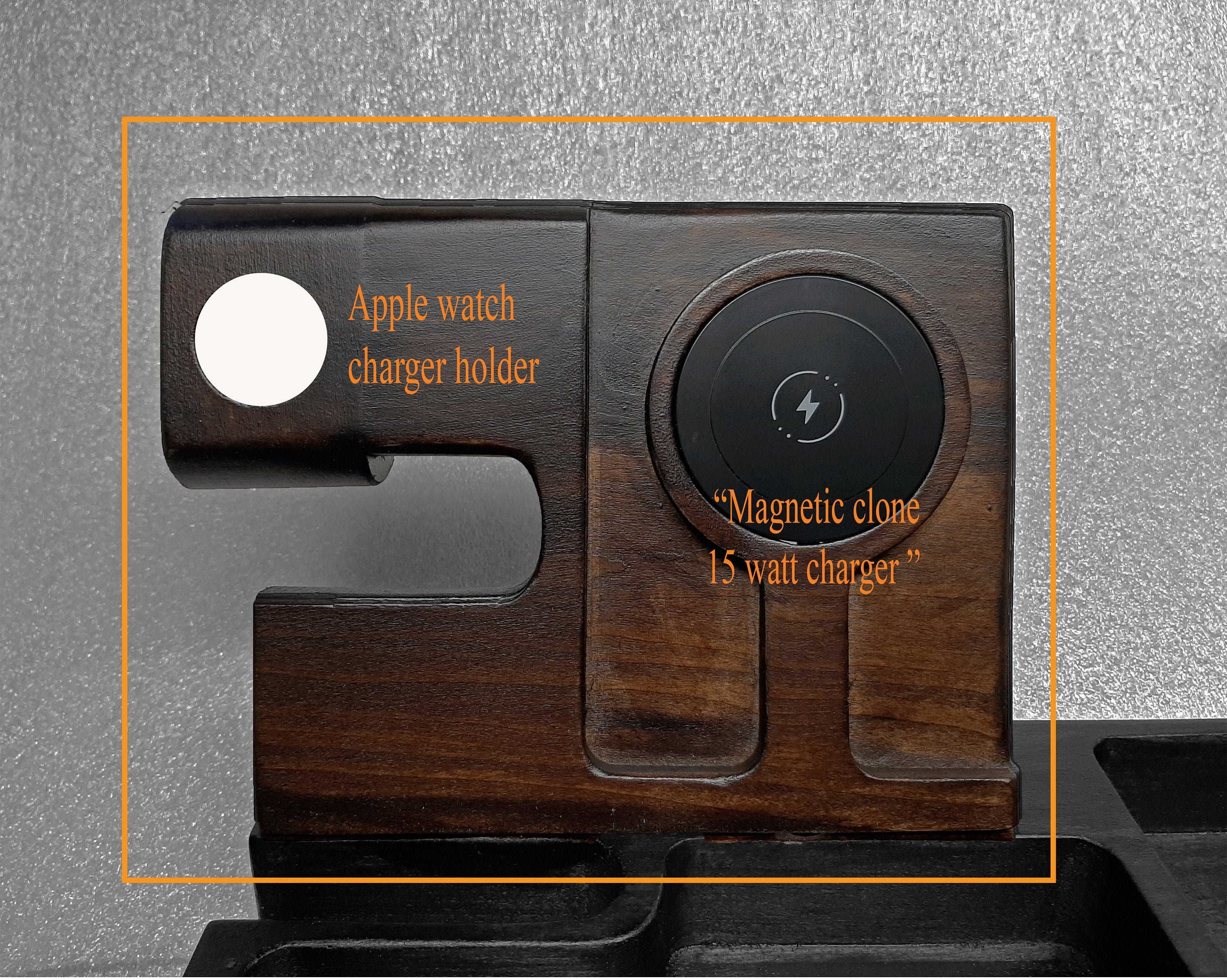 OPTIONAL Magnetic 15 watt phone charger ONLY, with Apple watch  Standout EDC