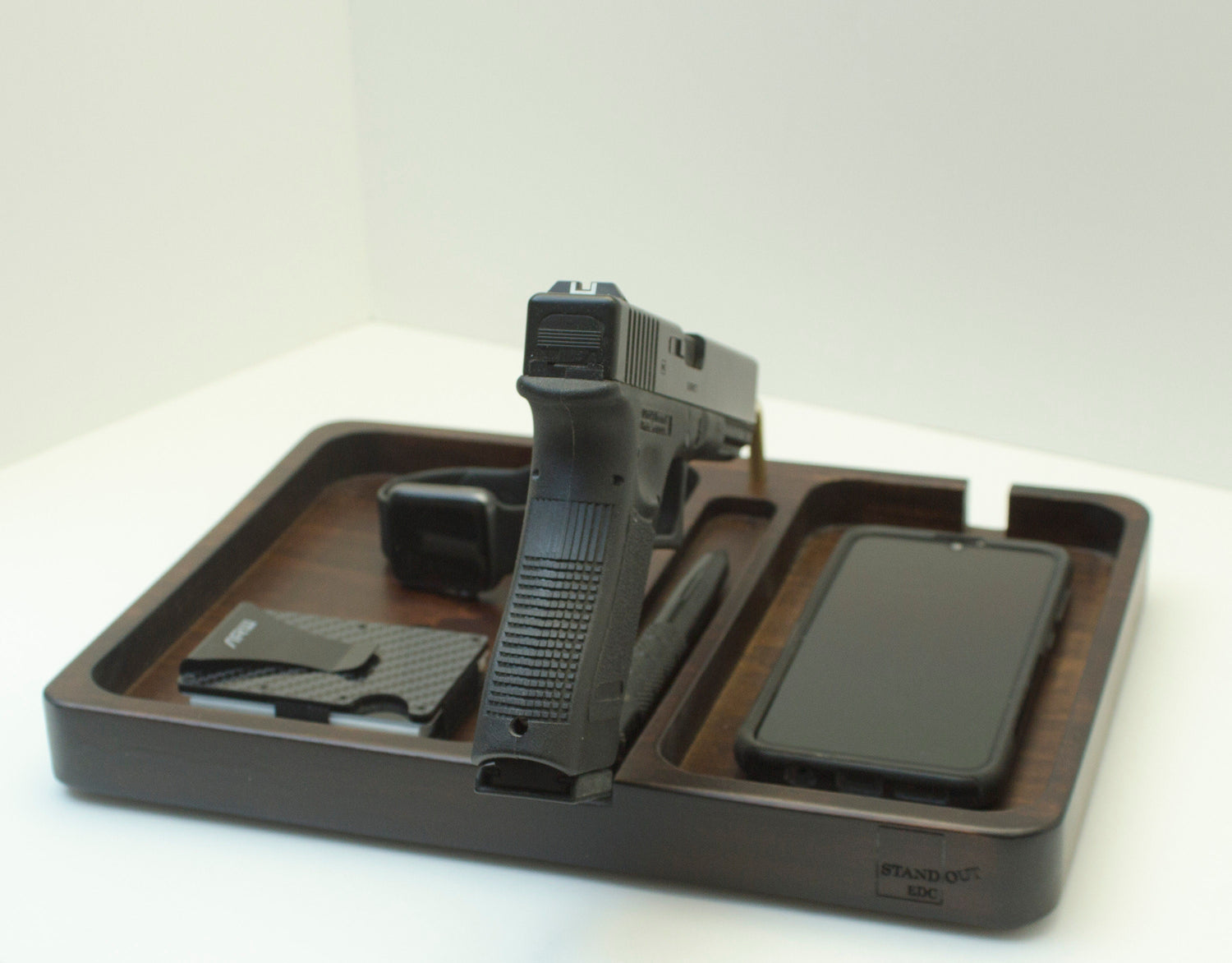 Personalized gift for Christmas, edc dump tray, tech organizer, display  Standout EDC