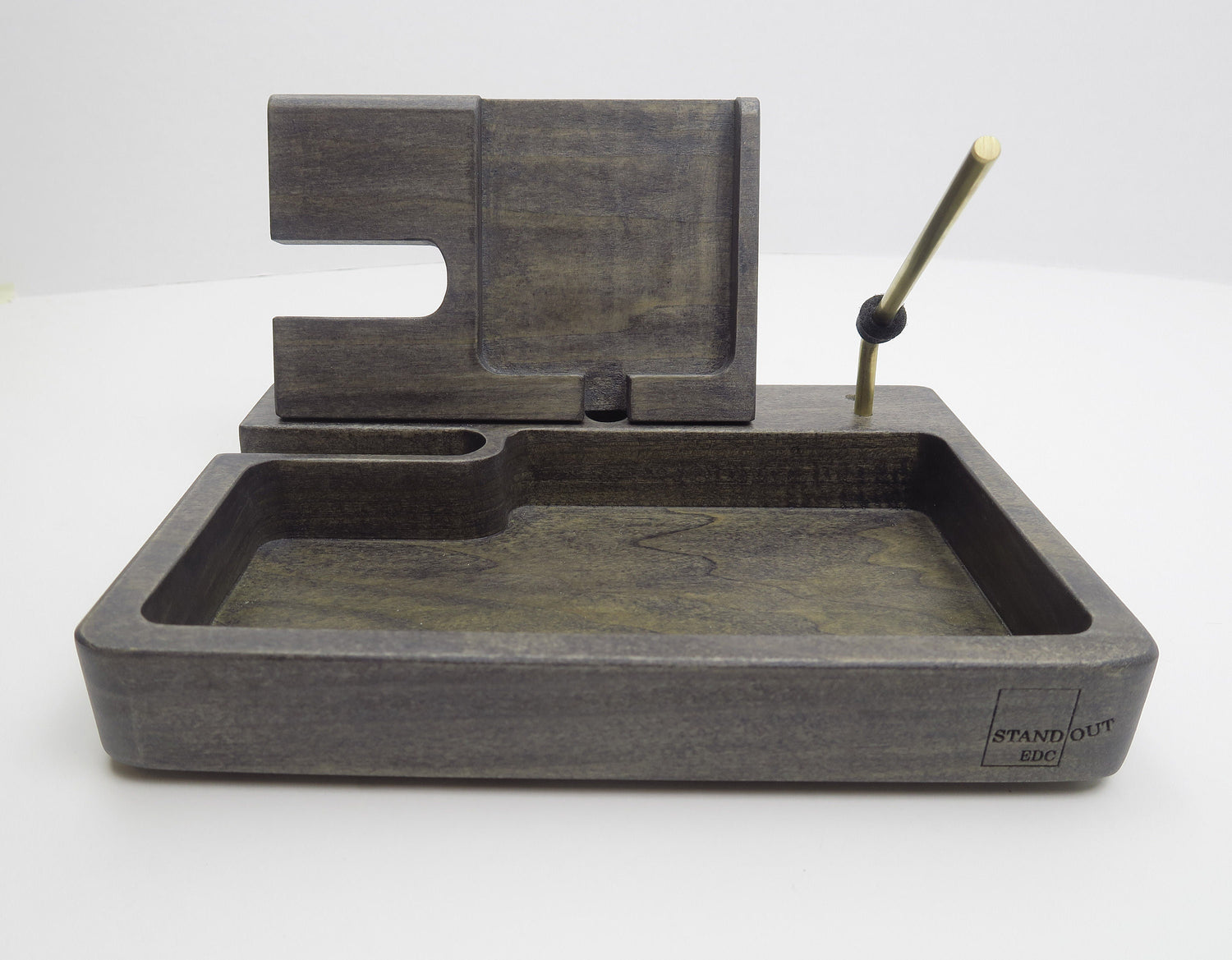 dump tray, Personalized gift for men, tech organizer, VALET tray for handgun  Standout EDC