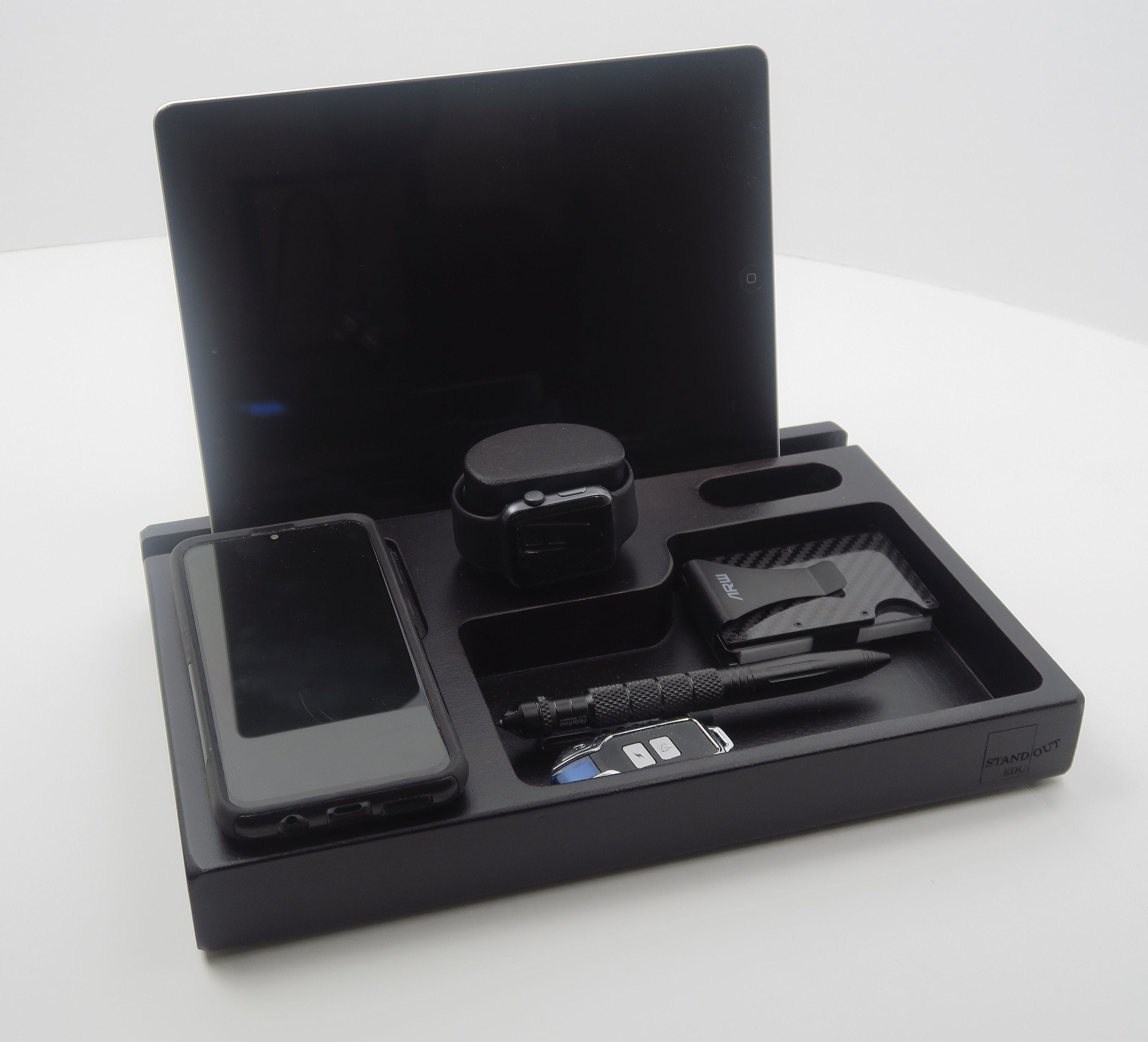 Magsafe Holder With Multiple Devices Stand - Charging Station - Iphone Charging Dock Gift For Her ¬Modern Stand Standout EDC