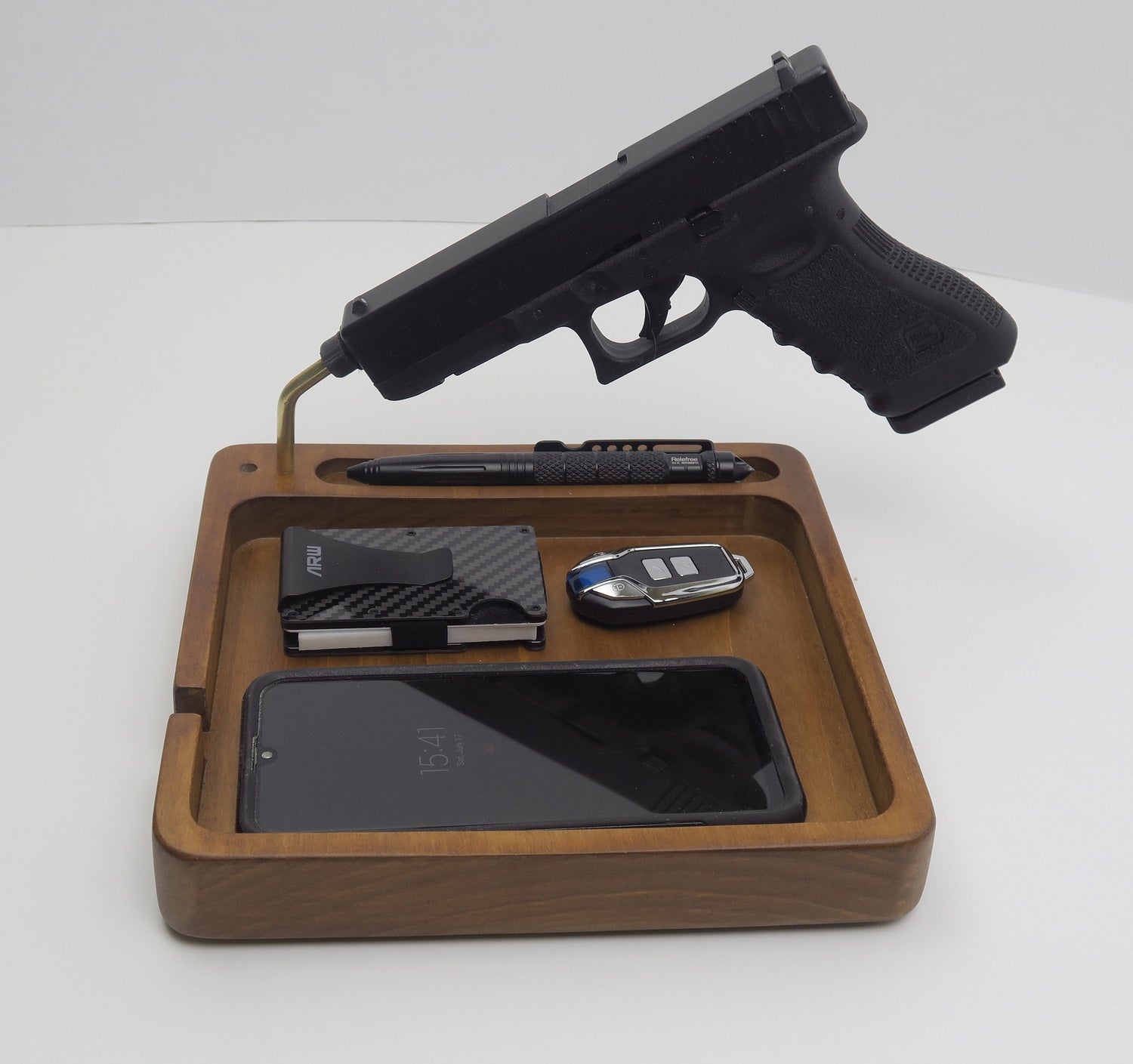 edc dump tray, Personalized gift for men, tech organizer, display charger  Standout EDC