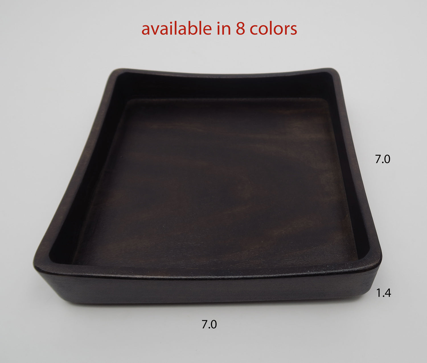 Personal Valet tray,   Square Wood tray , Charging Station Men, iPhone  Standout EDC