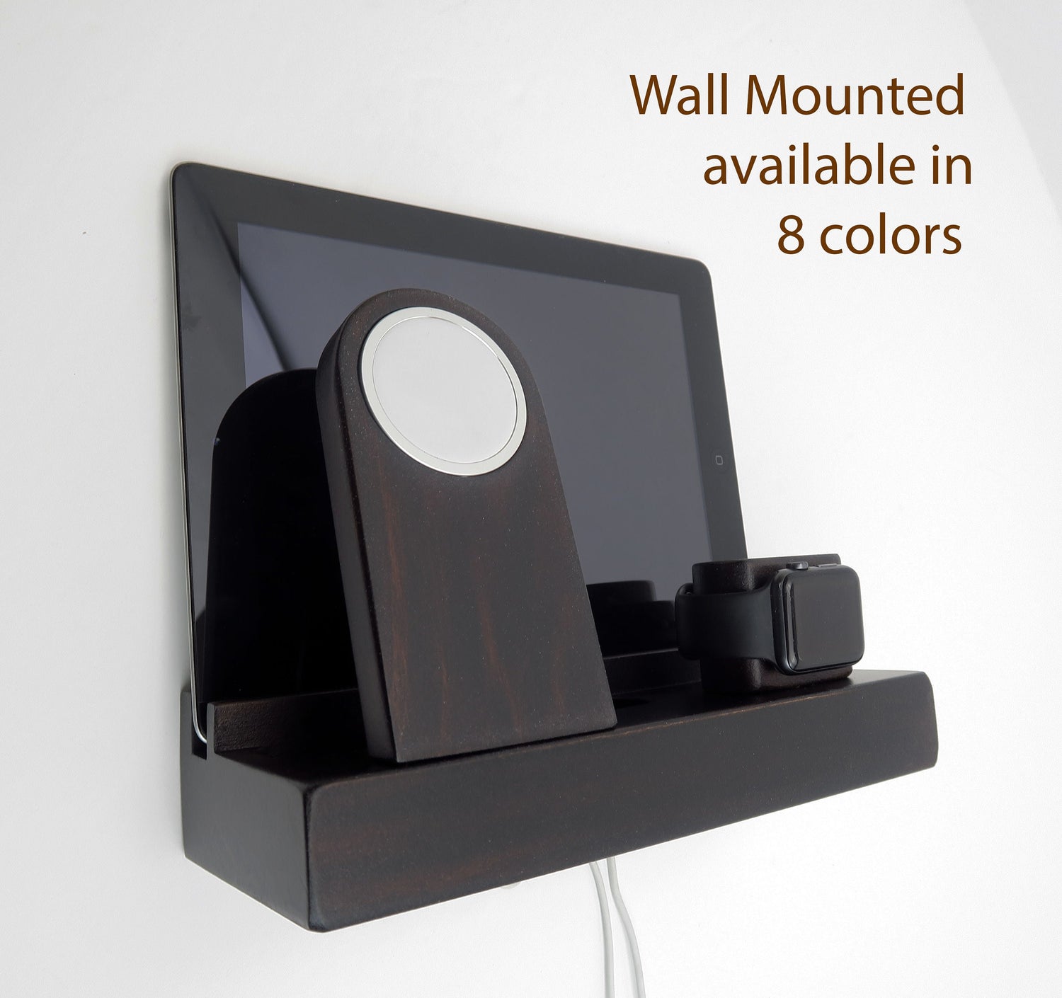 Apple Charging Station – Wireless Charging Dock - wall mounted doc – Magnetic Charging Station for iPhone – iPhone 12-13-14 Wireless Charger