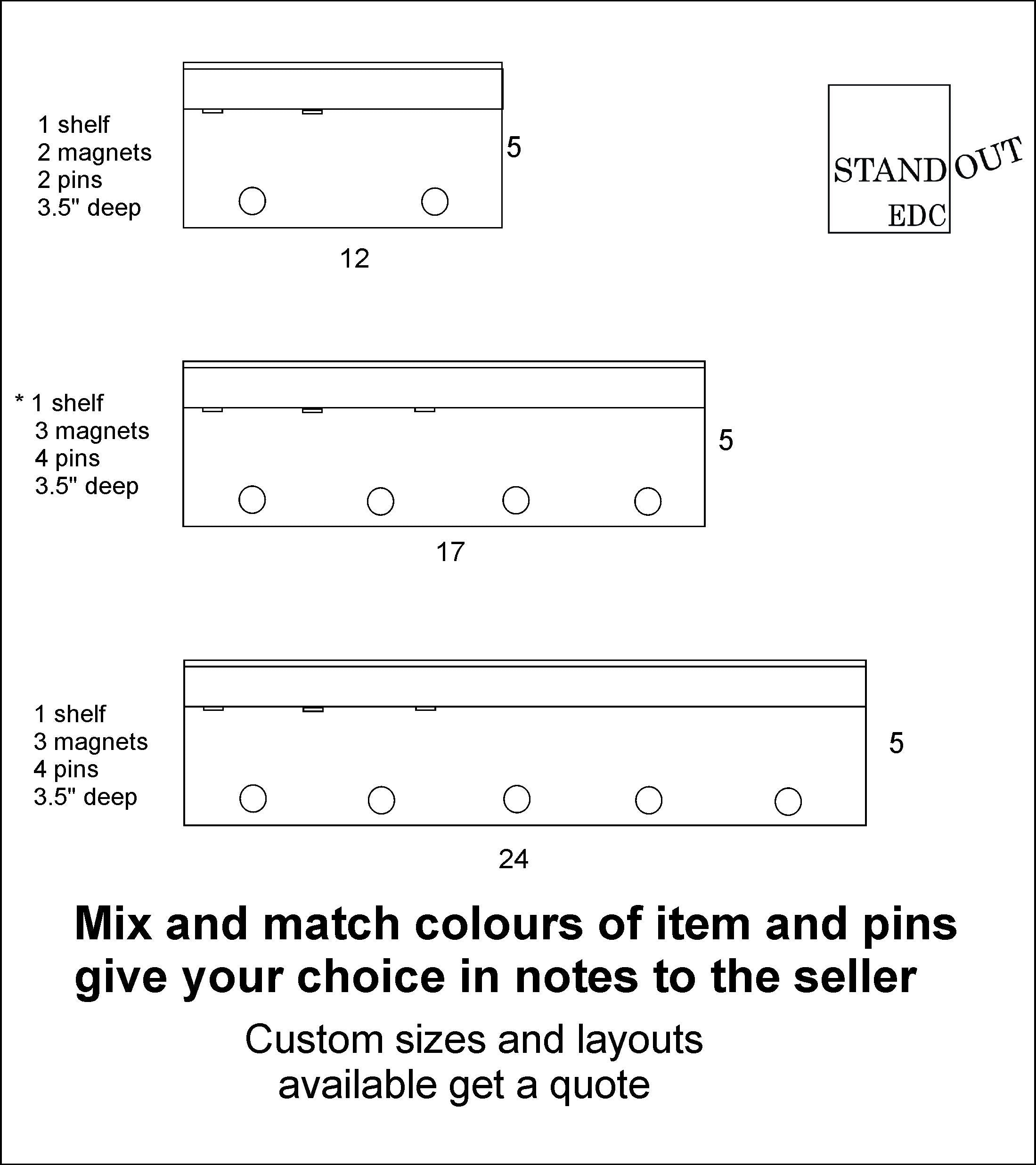 Gift for Valentine Day, Shelf with colored Hooks, Wall Organizer with Hooks /Mail, Wood Wall Charging Station Organizer, key magnet Standout EDC