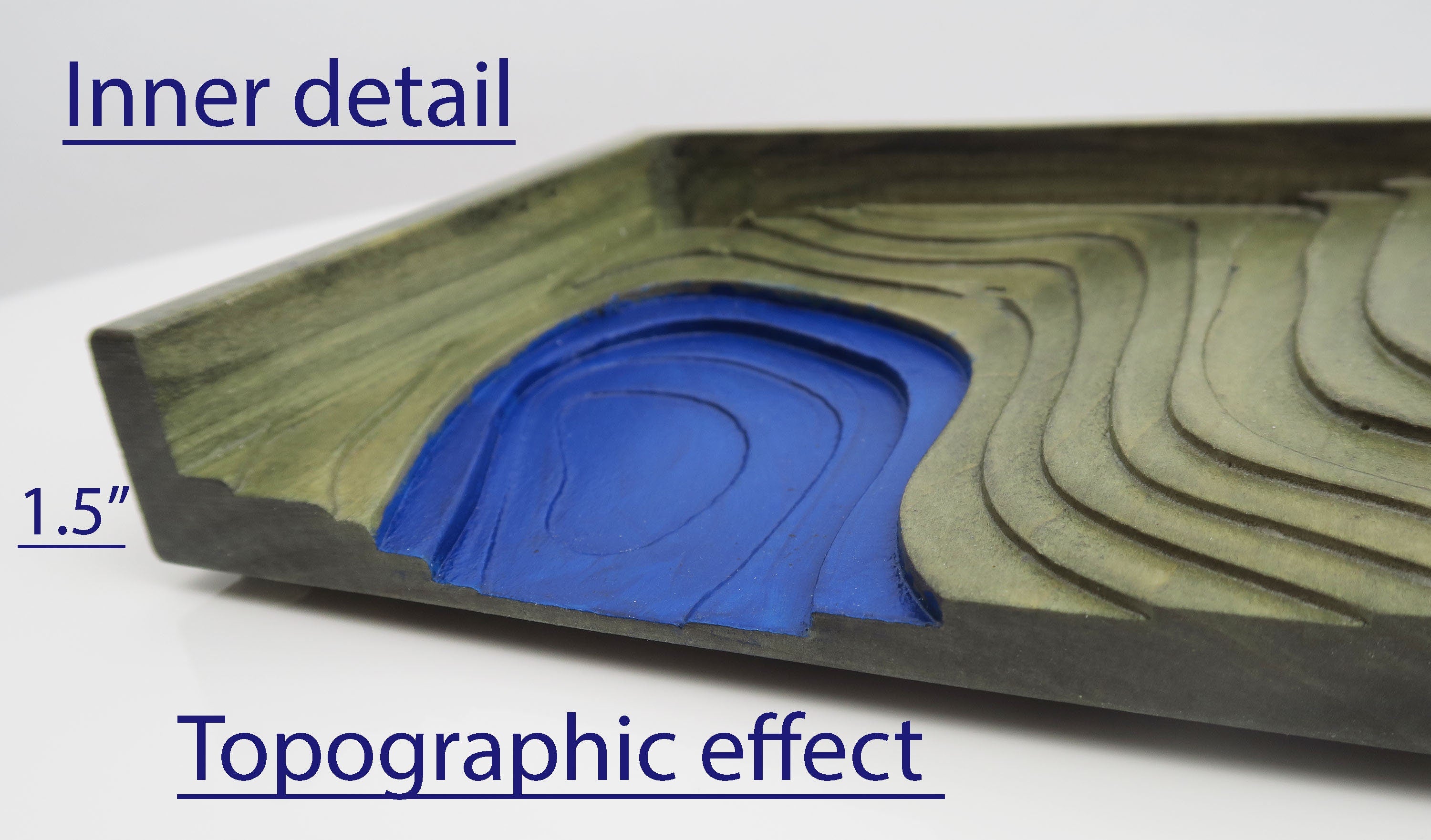 Topographic Wooden Organizer Fishing Gift for Fisherman, fish trophy, Present for fishing lover, Gift For Him, Gift For Her, Fishing present