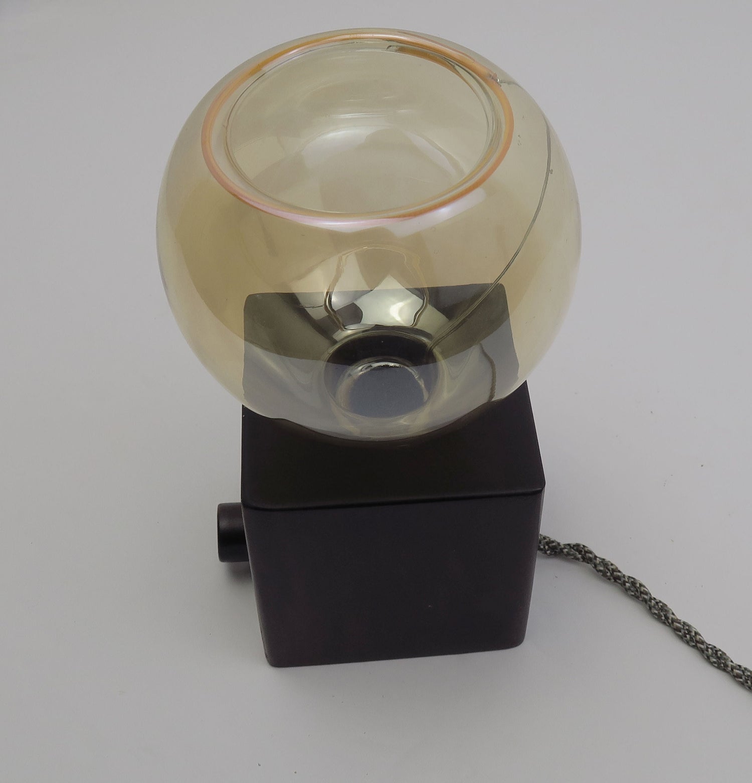 LED modern Lamp - cube  lamp with dimmer - Table Lamp - Desk Lamp - special Bulbs - unique light - original Lighting - corporate gift