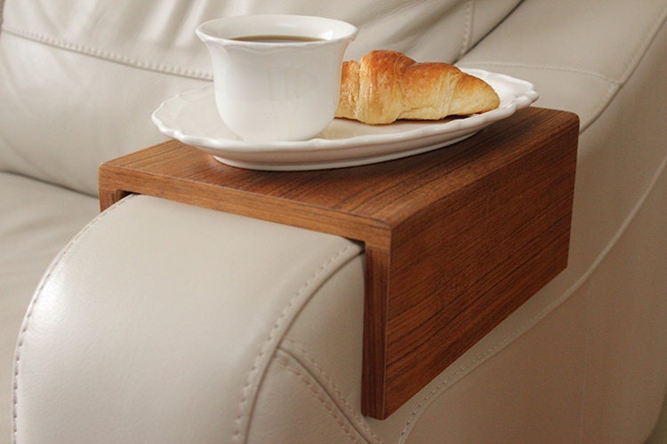 Couch arm table, Sofa table, sofa shelf, couch shelf, couch table, sofa, couch, sofa tray, Wedding gift, Birthday gift, gift for home