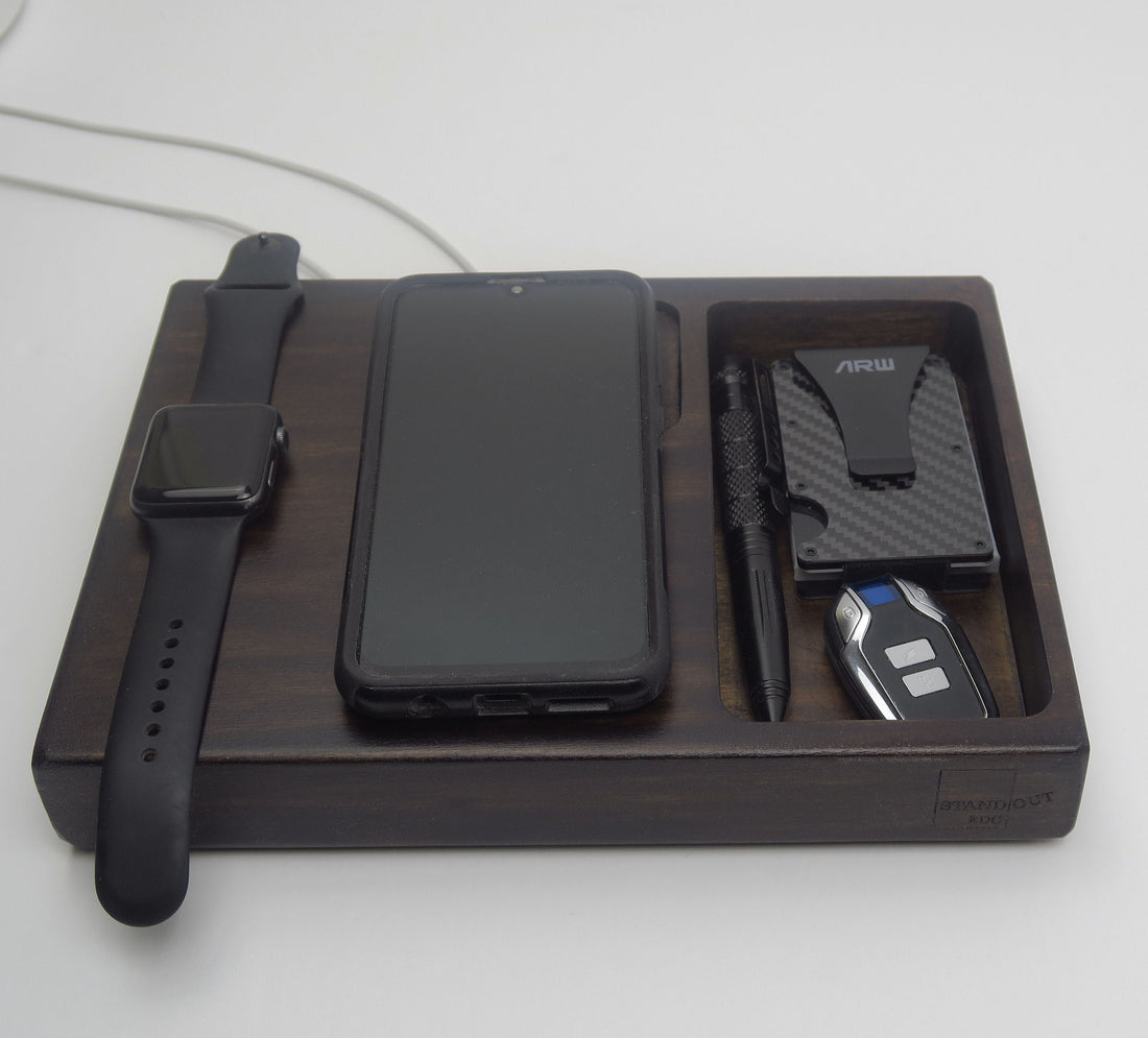 Charging Station MagSafe and Apple watch charger holder, charger holder  Standout EDC