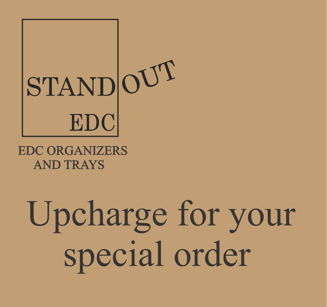 Up charge for modification and watch charger  Standout EDC