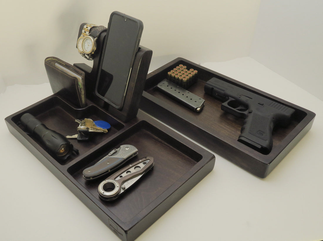 Personalized gift for Christmas, medium concealed handgun storage  Standout EDC