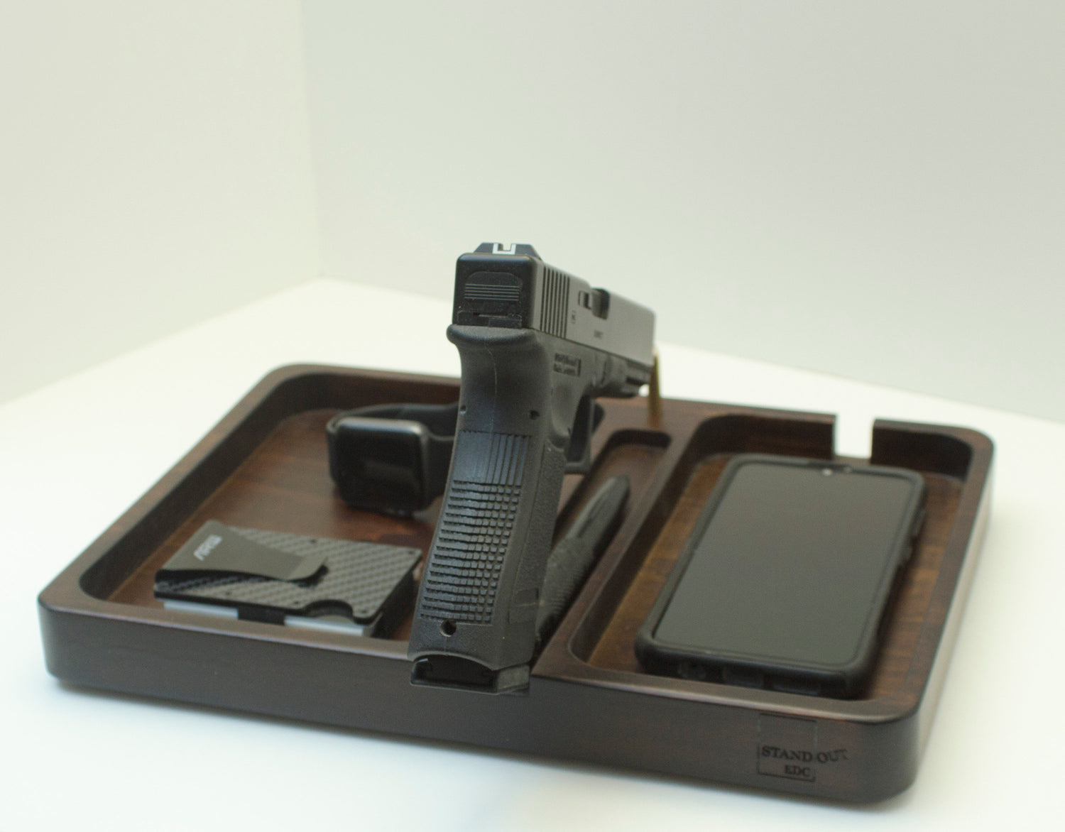 edc dump tray, Personalized gift for men, tech organizer, display charger  Standout EDC   