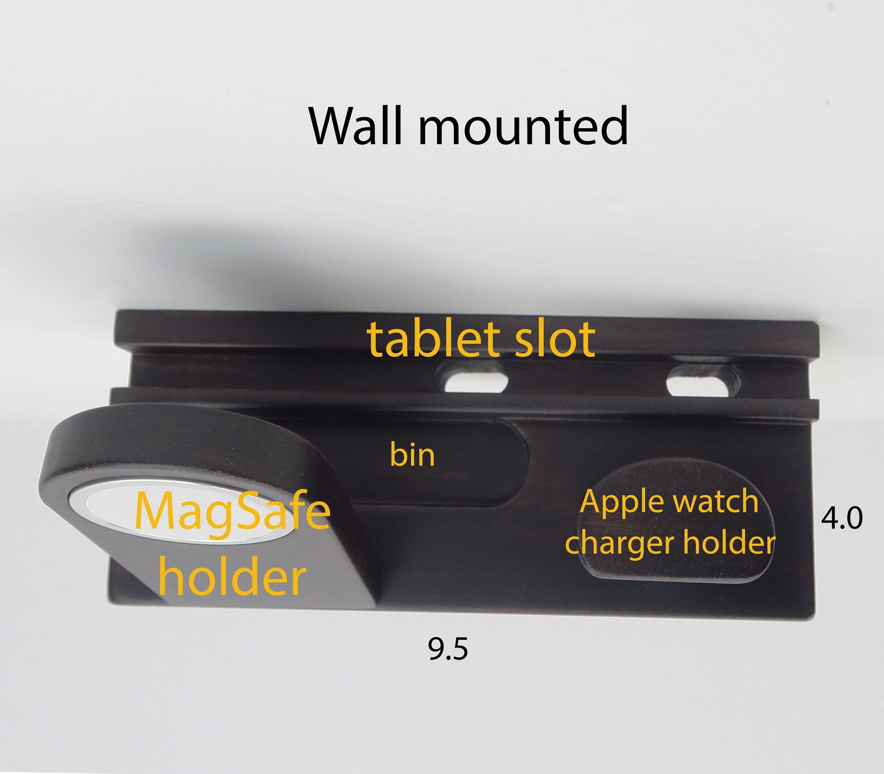 Apple watch charger wall mount hot sale