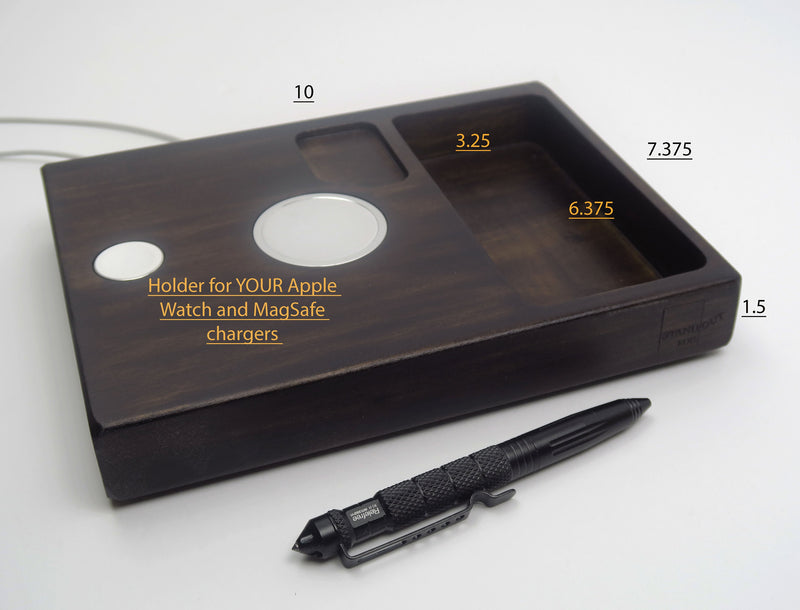 Charging Station MagSafe and Apple watch charger holder, charger holder  Standout EDC   