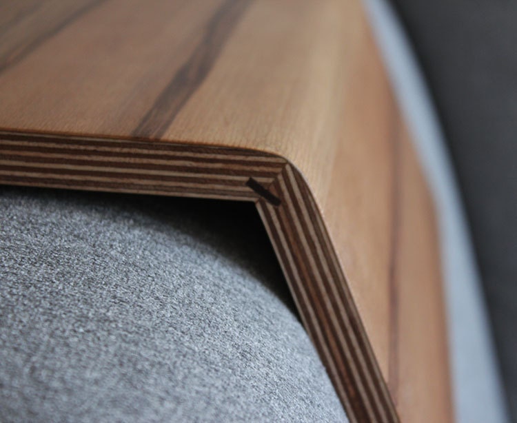 Angled couch arm table/ Angled sofa table, sofa shelf, couch shelf, couch  Standout EDC   